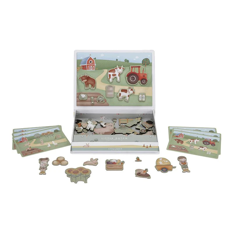 Little Dutch Magnetic Playboard FSC - Little Farm - Grace and Fox