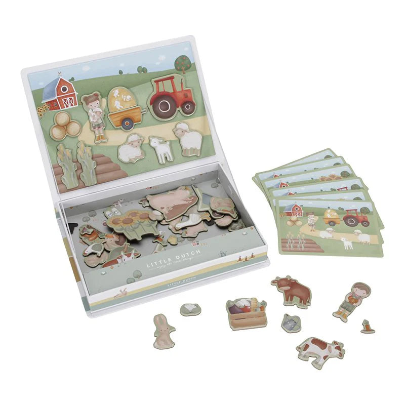 Little Dutch Magnetic Playboard FSC - Little Farm - Grace and Fox