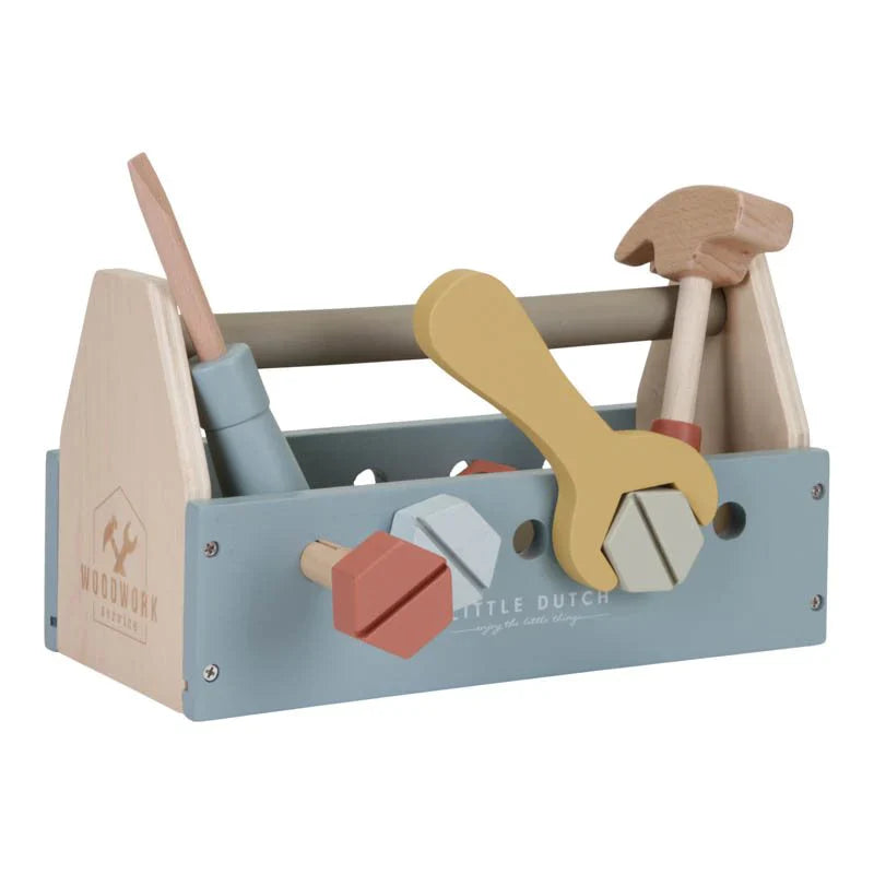 Little Dutch - Wooden Toolbox - Grace and Fox