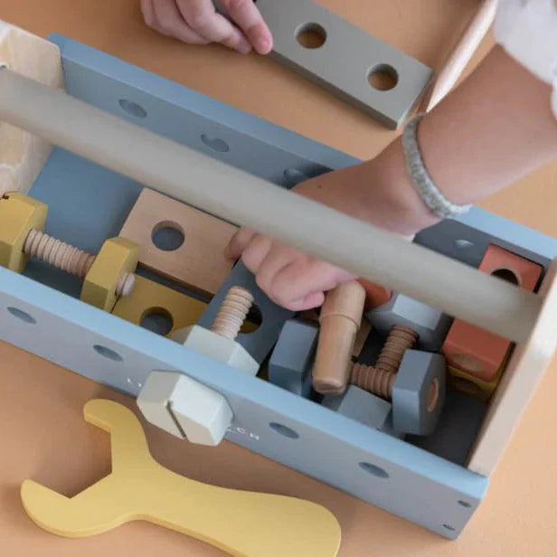 Little Dutch - Wooden Toolbox - Grace and Fox