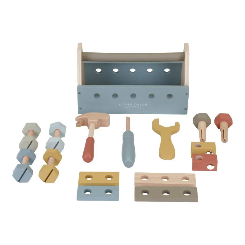 Little Dutch - Wooden Toolbox - Grace and Fox