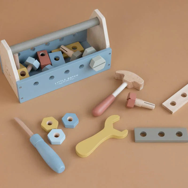 Little Dutch - Wooden Toolbox - Grace and Fox