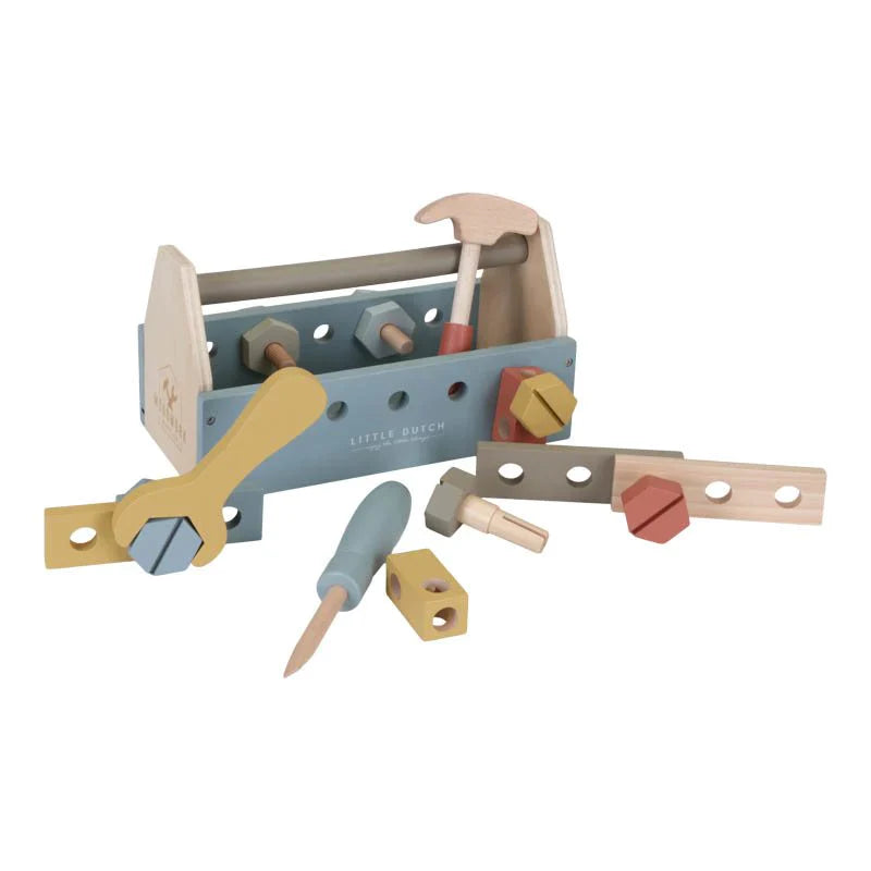 Little Dutch - Wooden Toolbox - Grace and Fox