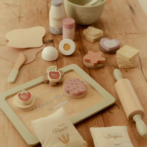 Little Dutch - Wooden Baking set FSC - Grace and Fox