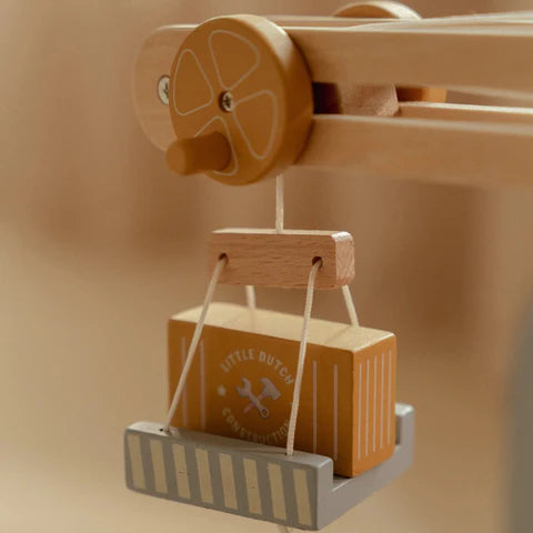 Little Dutch - Wooden Crane set FSC - Grace and Fox