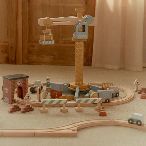Little Dutch - Wooden Crane set FSC - Grace and Fox