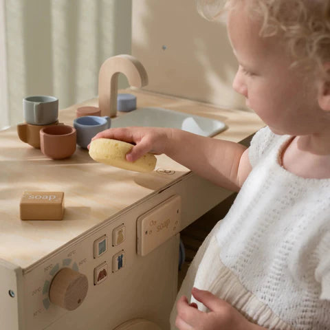 Little Dutch - Wooden washing machine FSC Limited Edition - Grace and Fox