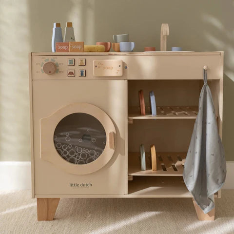 Little Dutch - Wooden washing machine FSC Limited Edition - Grace and Fox