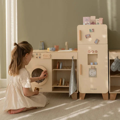 Little Dutch - Wooden washing machine FSC Limited Edition - Grace and Fox