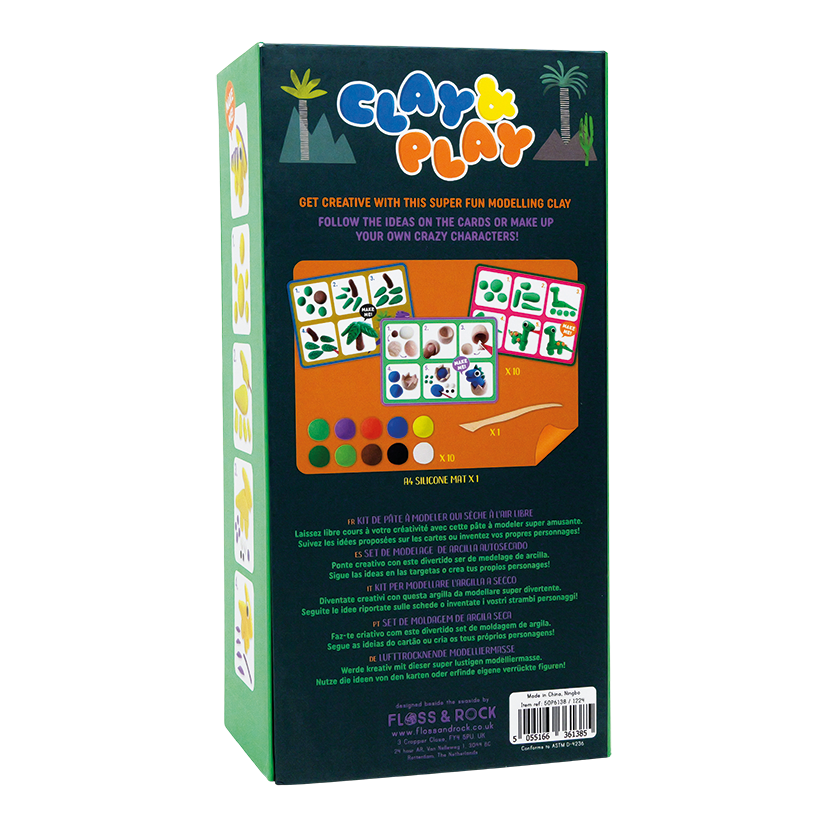 Floss & Rock - Dino Clay & Play - Grace and Fox