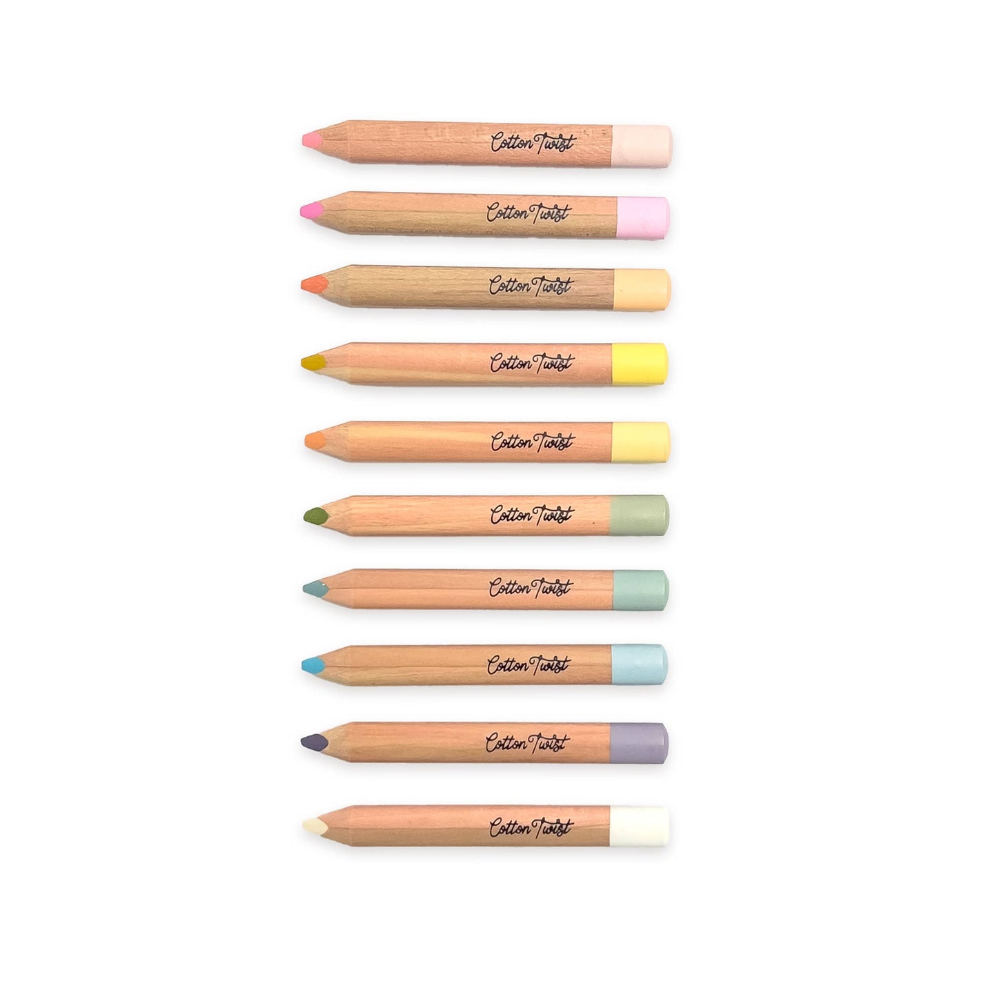 Cotton Twist - Pastel Watercolour Pencils Set