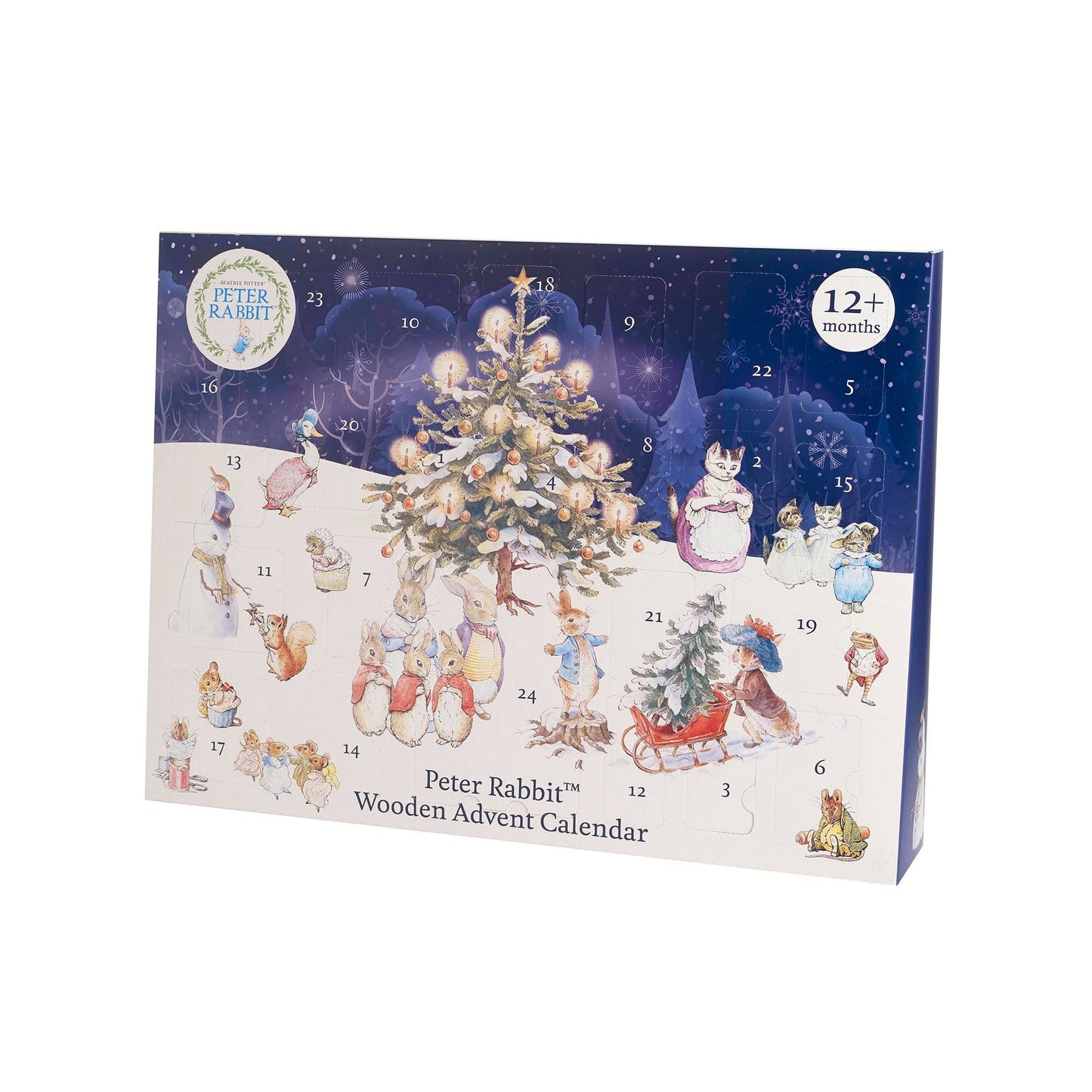 Orange Tree Toys Peter Rabbit™ Wooden Advent Calendar