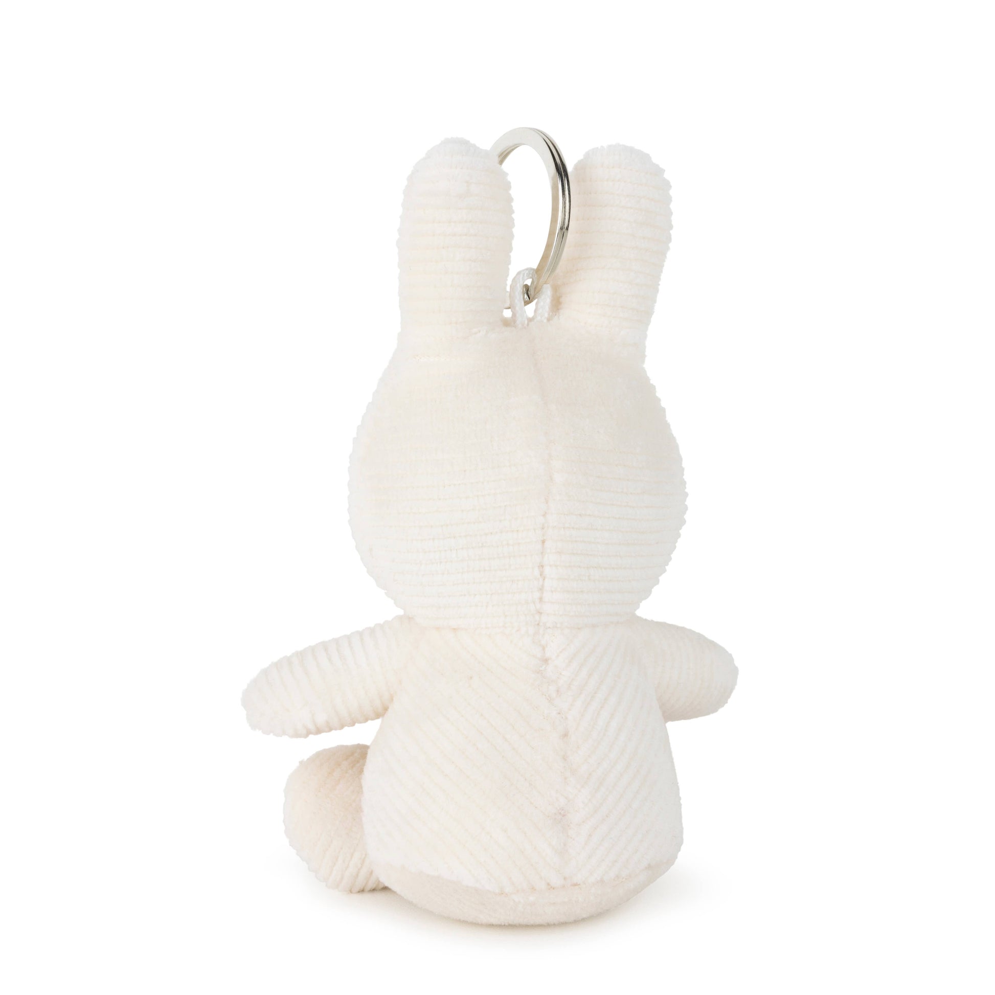 Miffy Corduroy Rainbow Keyring White 10 cm (Due Mar) - Grace and Fox