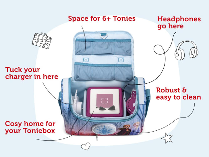 Tonies - Listen & Play Bag - Disney Frozen - Grace and Fox