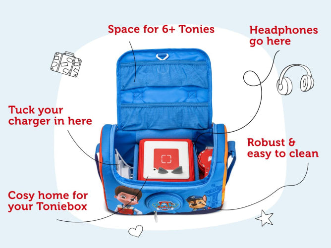 Tonies - Listen & Play Bag - Paw Patrol - Grace and Fox