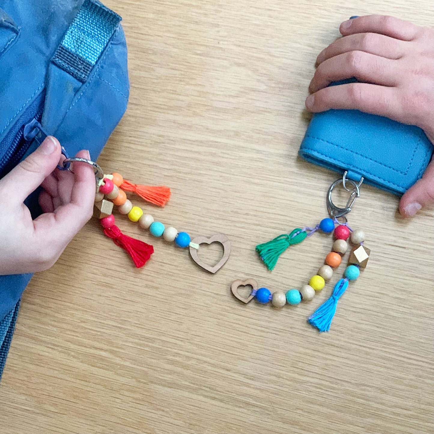 'You and Me' Tassel Keyring Gift Kit By Cotton Twist - Grace and Fox