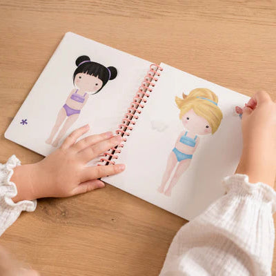 Little Dutch Children's sticker book with dress up characters