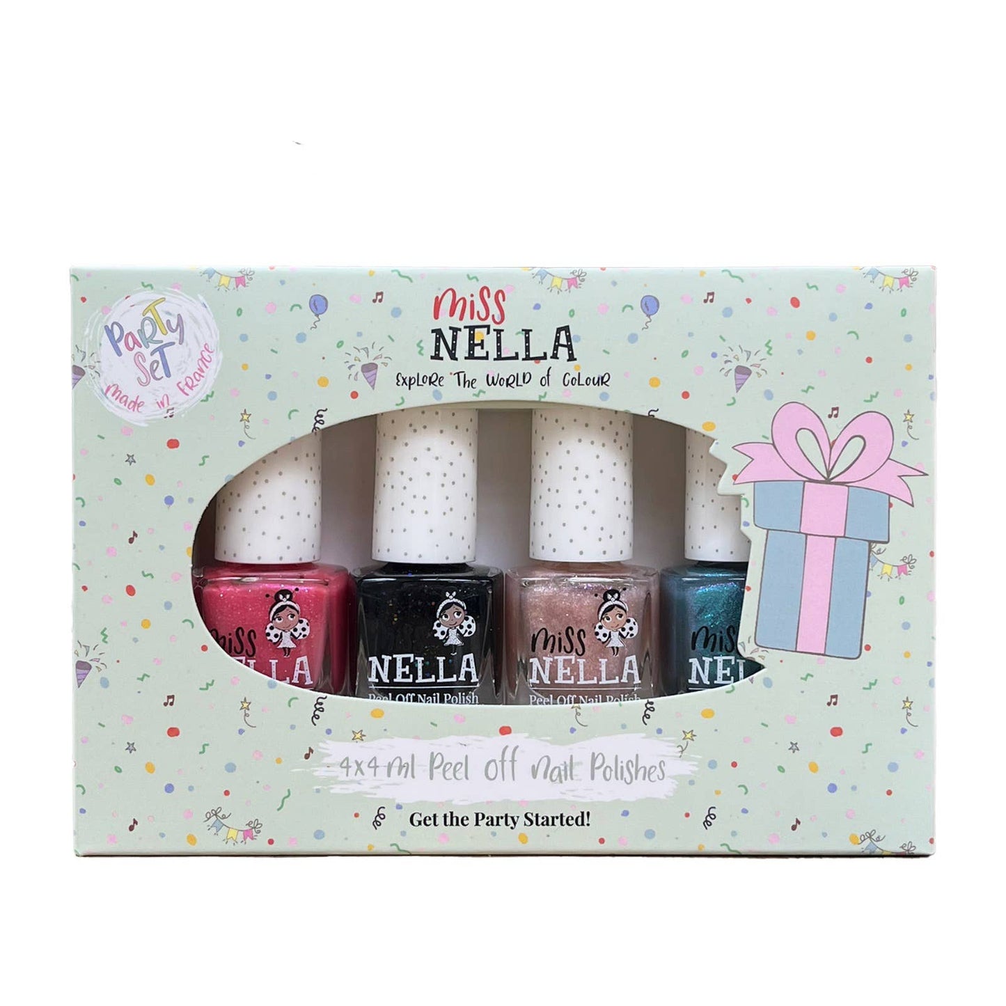 Party Collection Nail Varnish Set by Miss Nella - Grace and Fox
