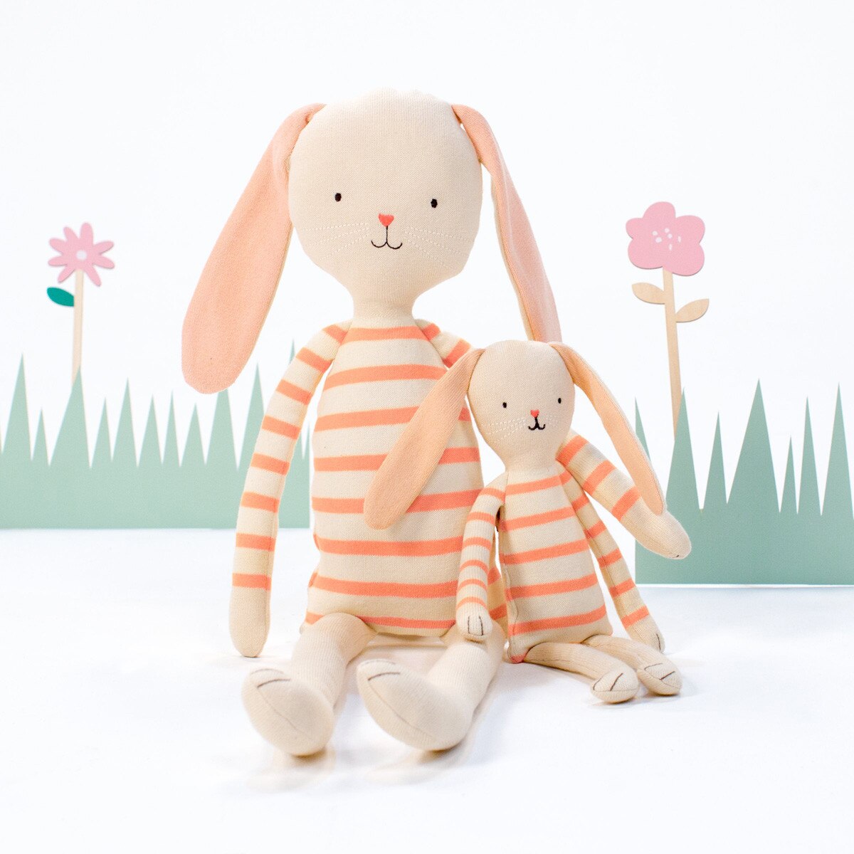 Alfalfa Bunny Large Soft Toy By Meri Meri - Grace and Fox