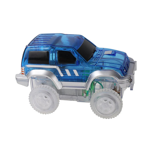 Cleverclixx Race Track Car - Blue - Grace and Fox