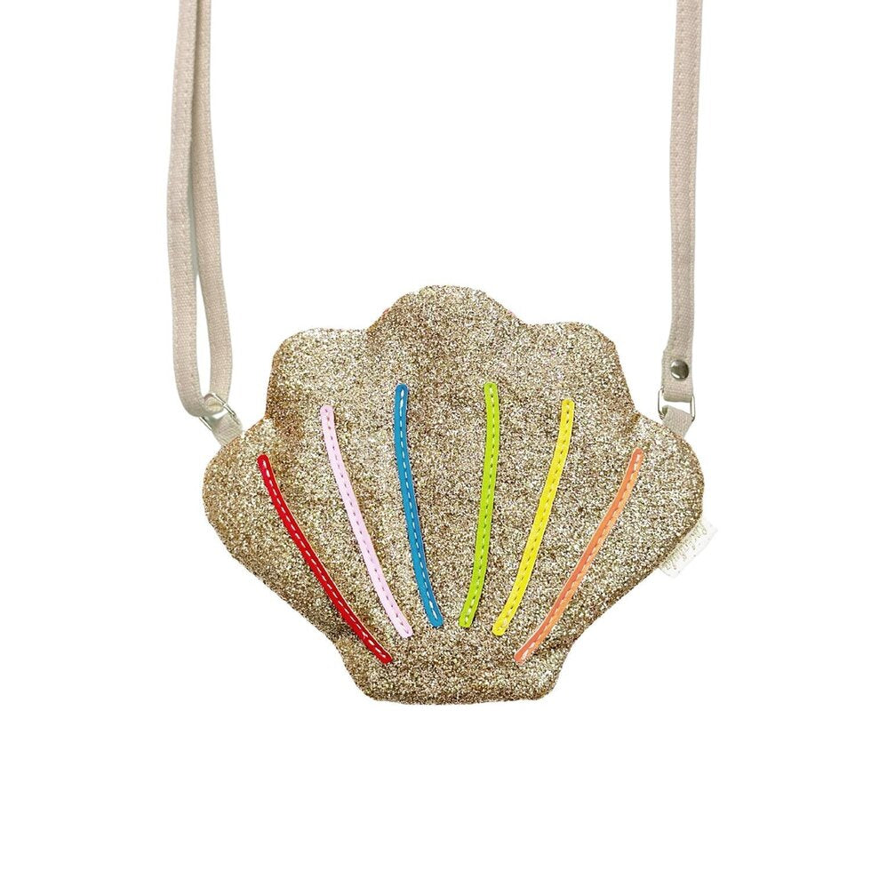Rainbow Shell Glitter Bag - Rockahula