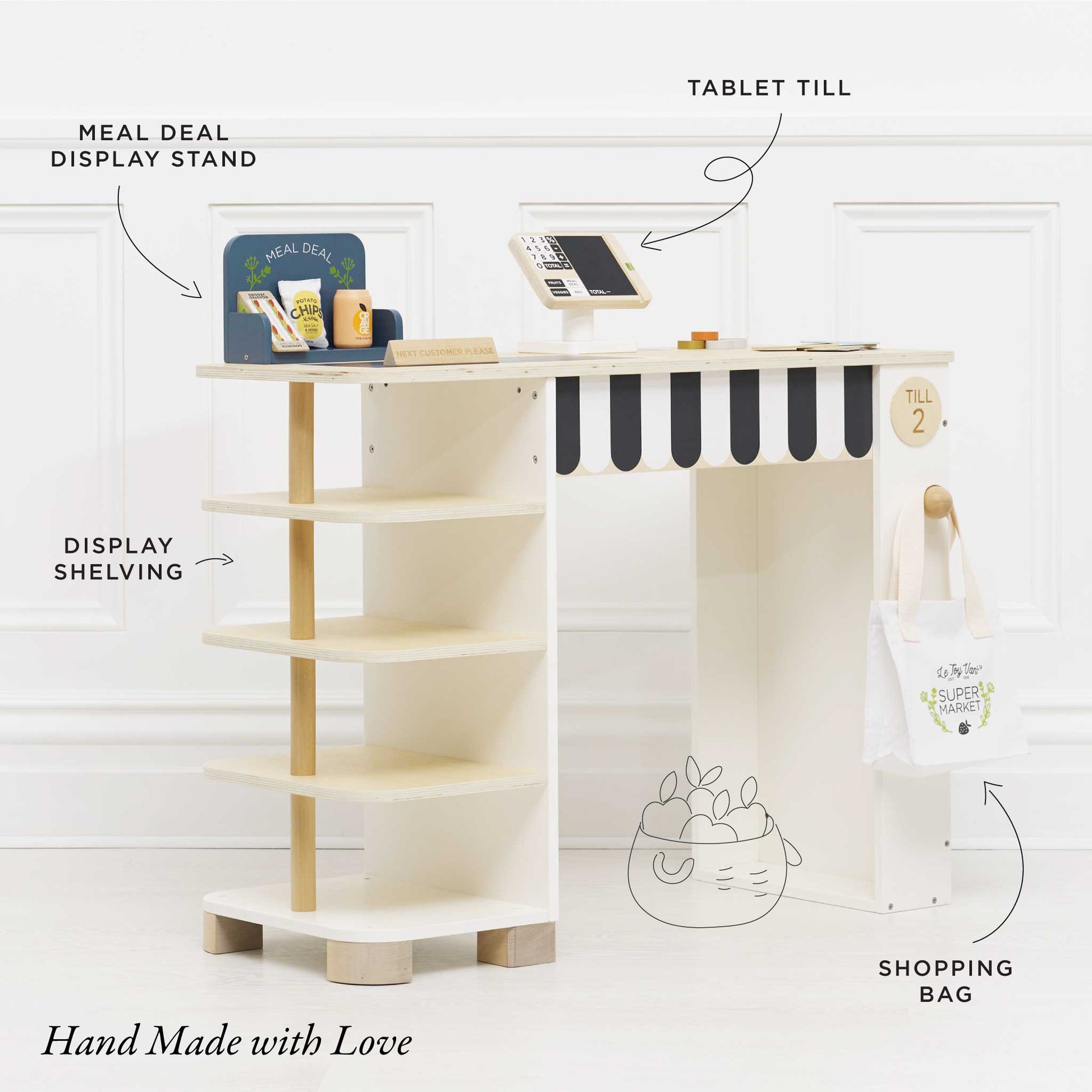 Supermarket Till Checkout & Accessories - Grace and Fox