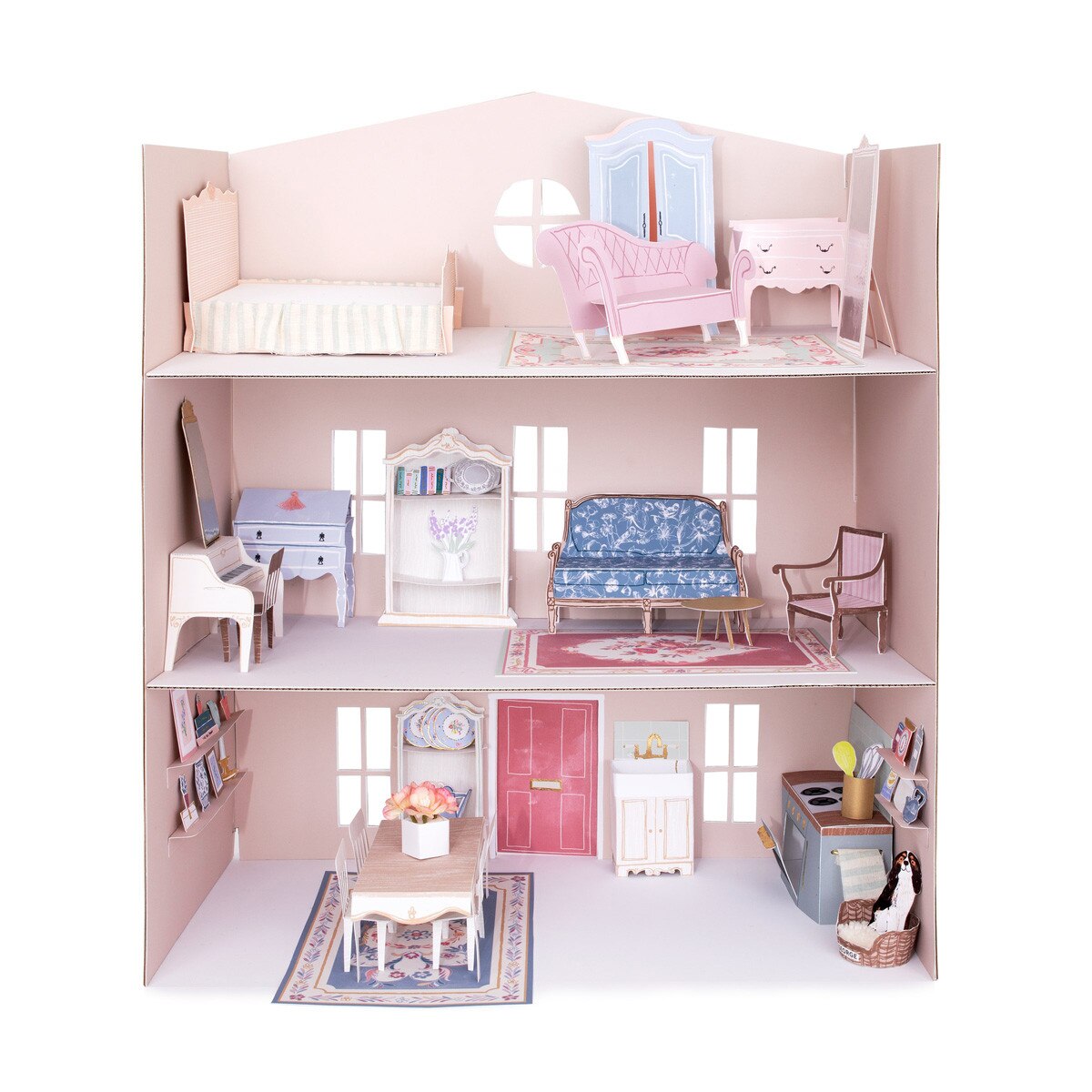 Mini Paper Dolls House By Meri Meri - Grace and Fox