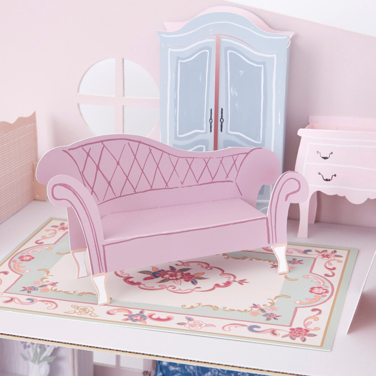Mini Paper Dolls House By Meri Meri - Grace and Fox