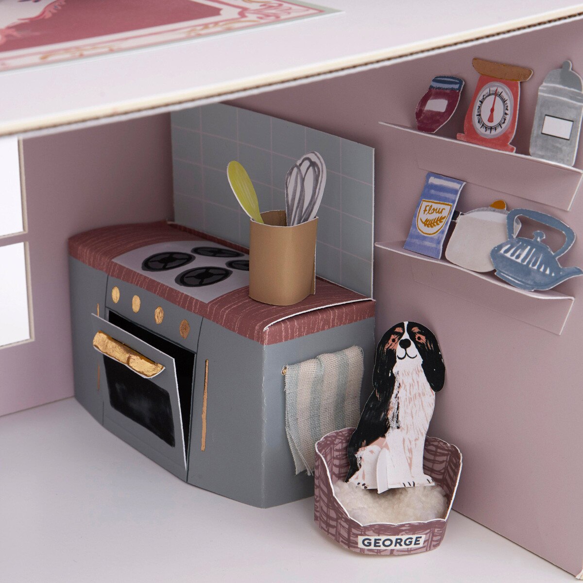 Mini Paper Dolls House By Meri Meri - Grace and Fox
