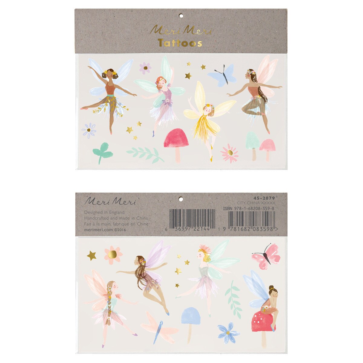 Meri Meri Temporary Tattoos - Fairies - Grace and Fox
