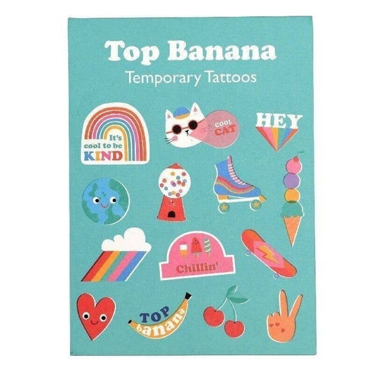 Rex London Temporary Tattoos - Top Banana - Grace and Fox