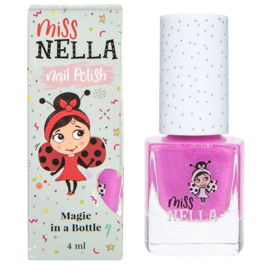 Miss Nella Kids Nail Polish - Blueberry Smoothie - Grace and Fox