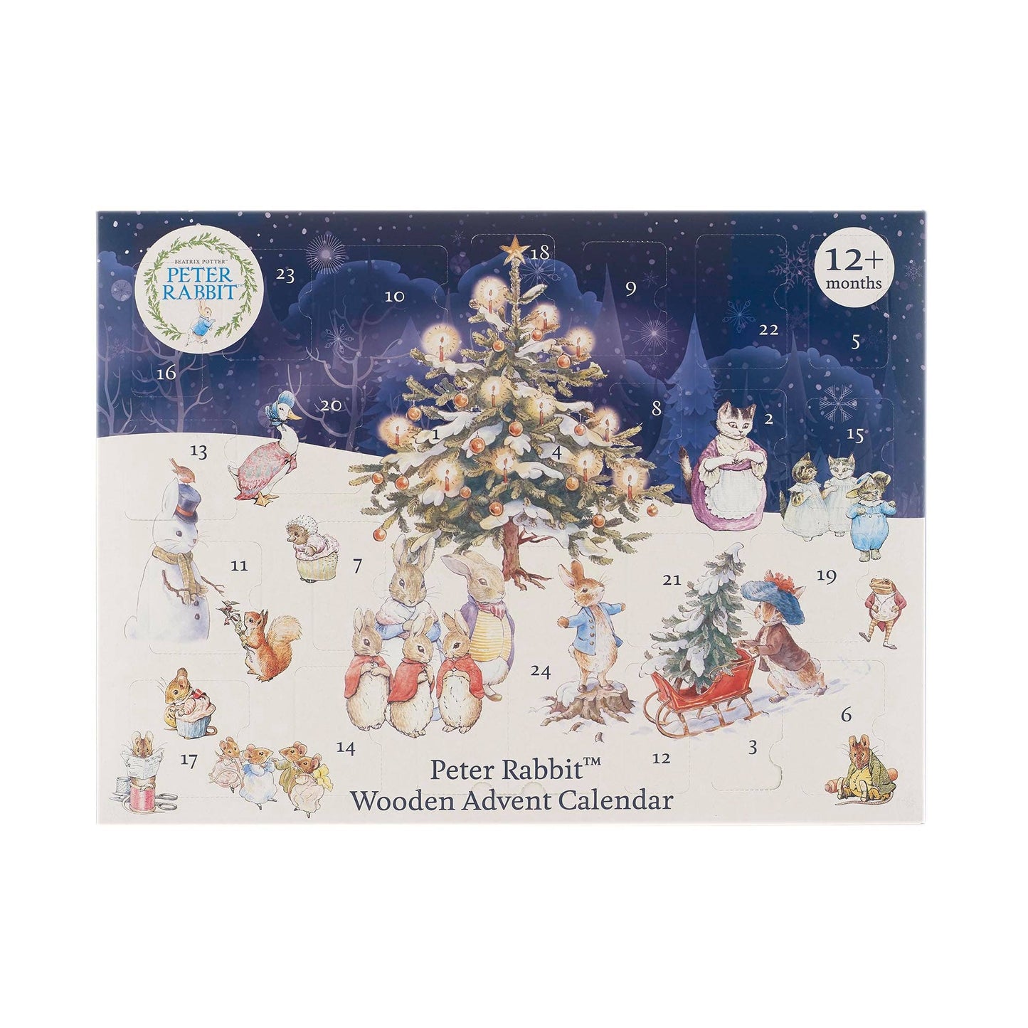 Orange Tree Toys Peter Rabbit™ Wooden Advent Calendar