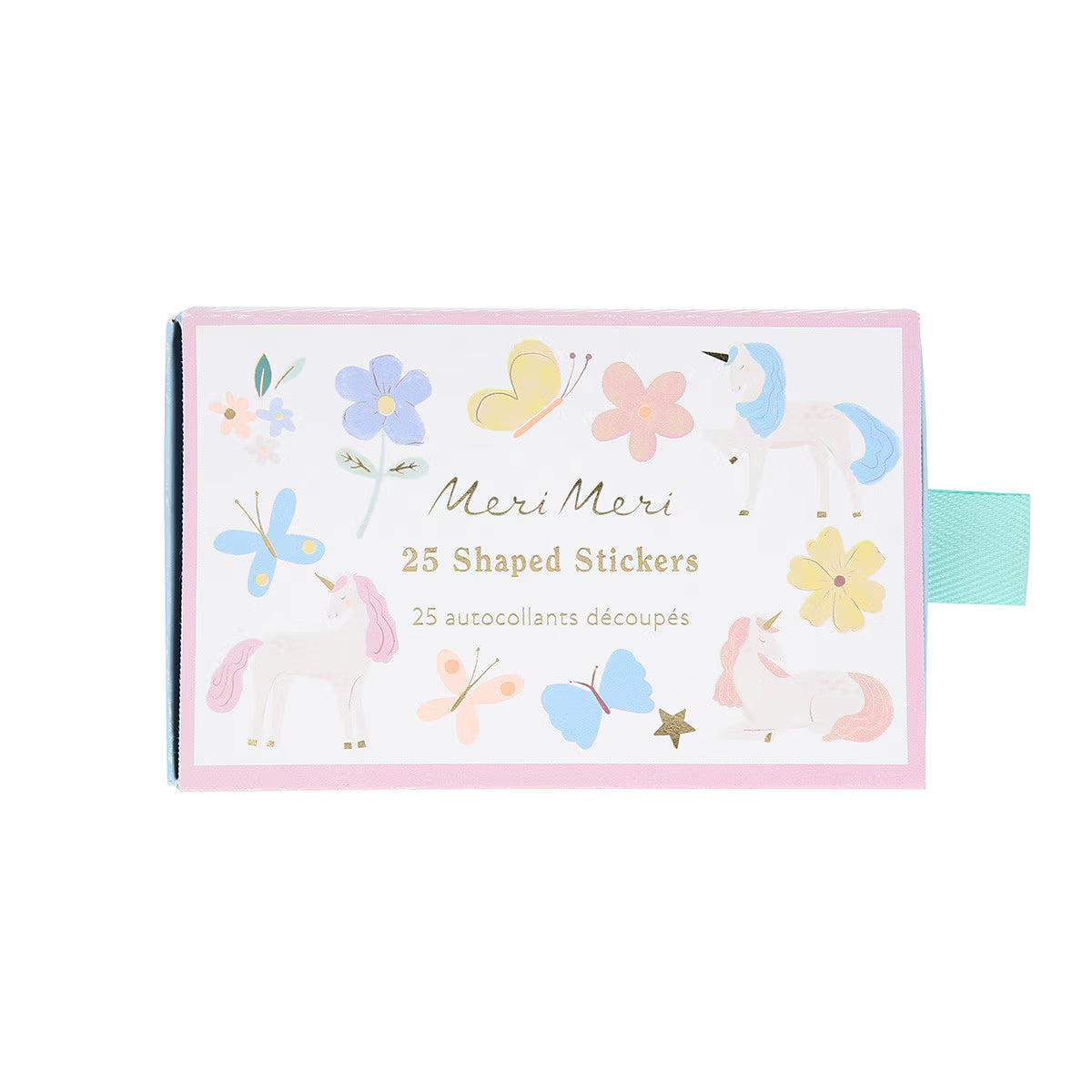 Meri Meri Unicorn Shaped Stickers (x 25)