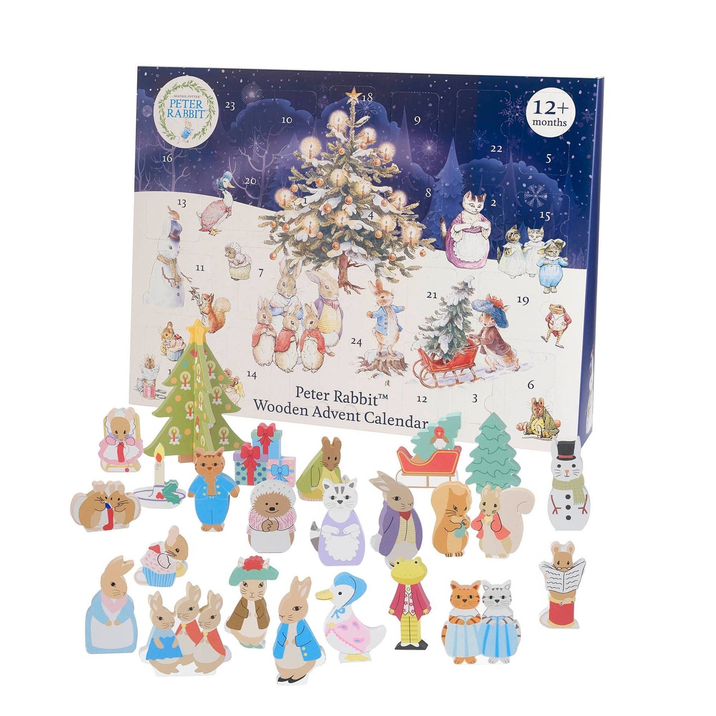 Orange Tree Toys Peter Rabbit™ Wooden Advent Calendar