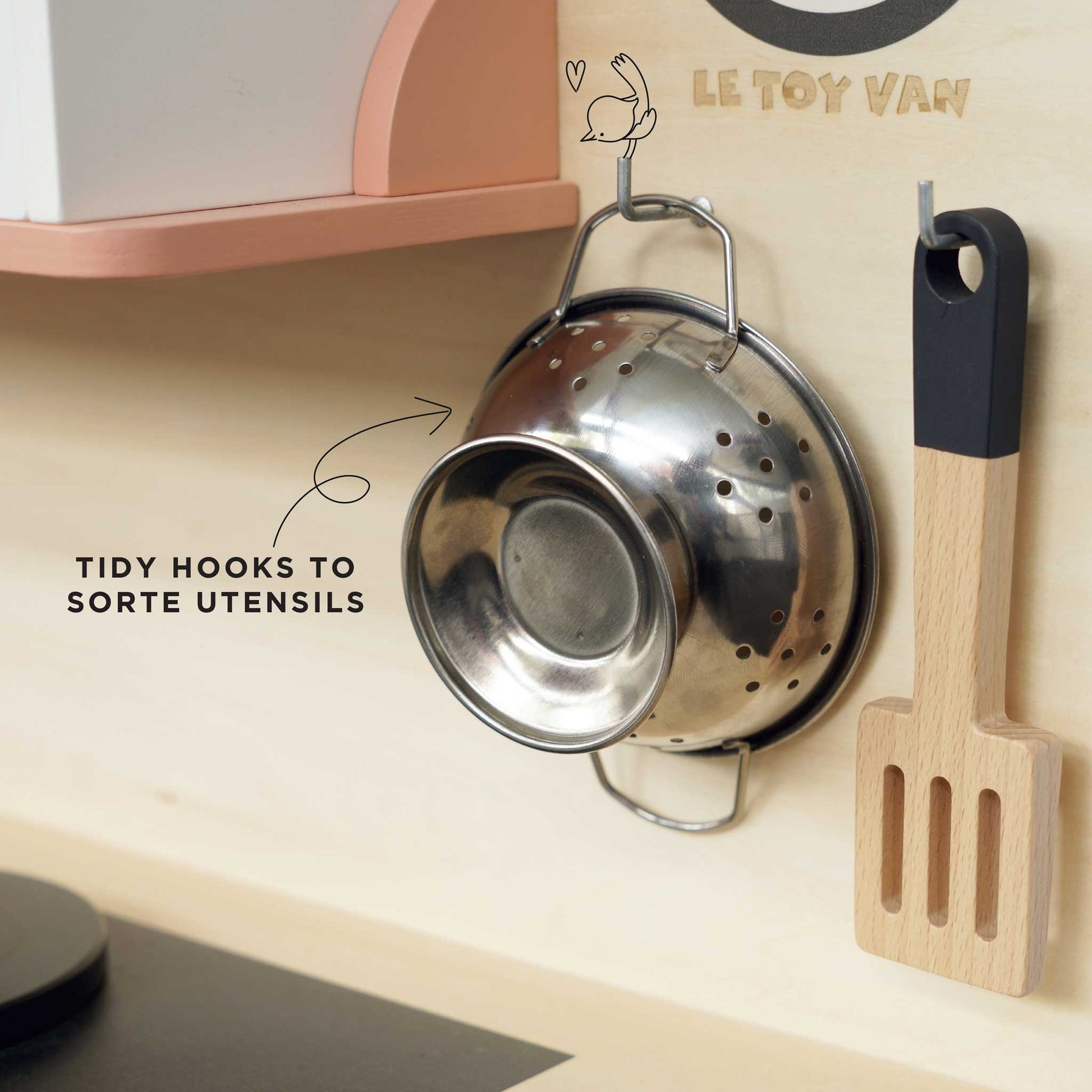 Family Size Wooden Play Kitchen - Grace and Fox