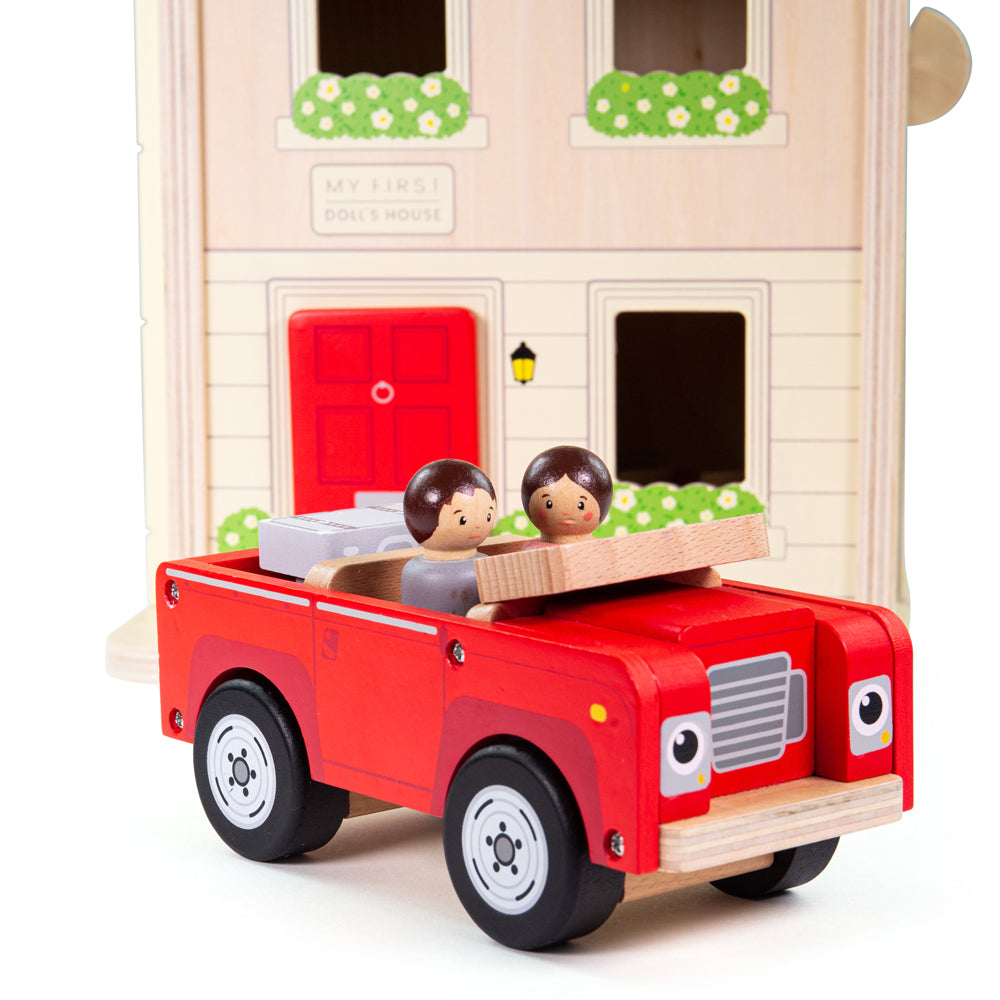 Bigjigs Wooden My First Doll House - Grace and Fox