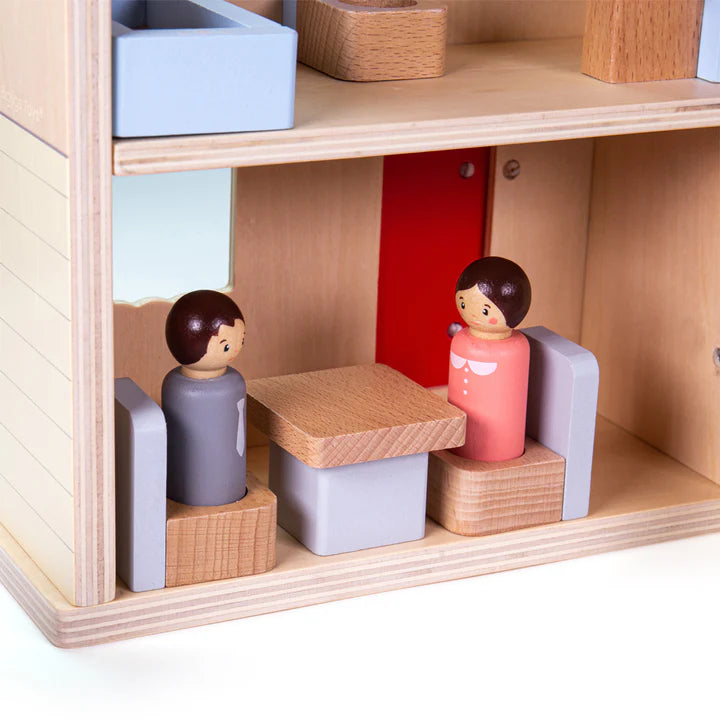 Bigjigs Wooden My First Doll House - Grace and Fox