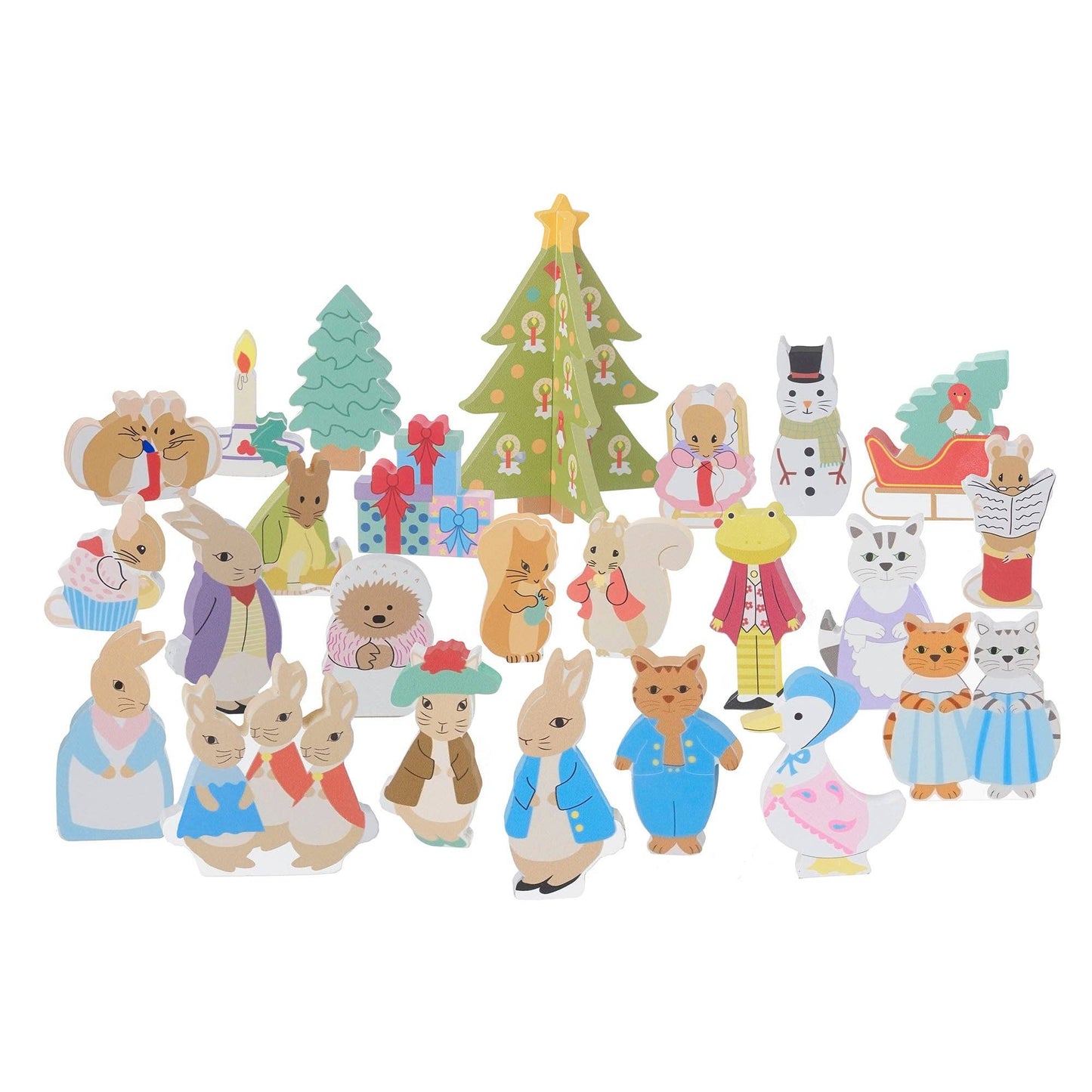 Orange Tree Toys Peter Rabbit™ Wooden Advent Calendar