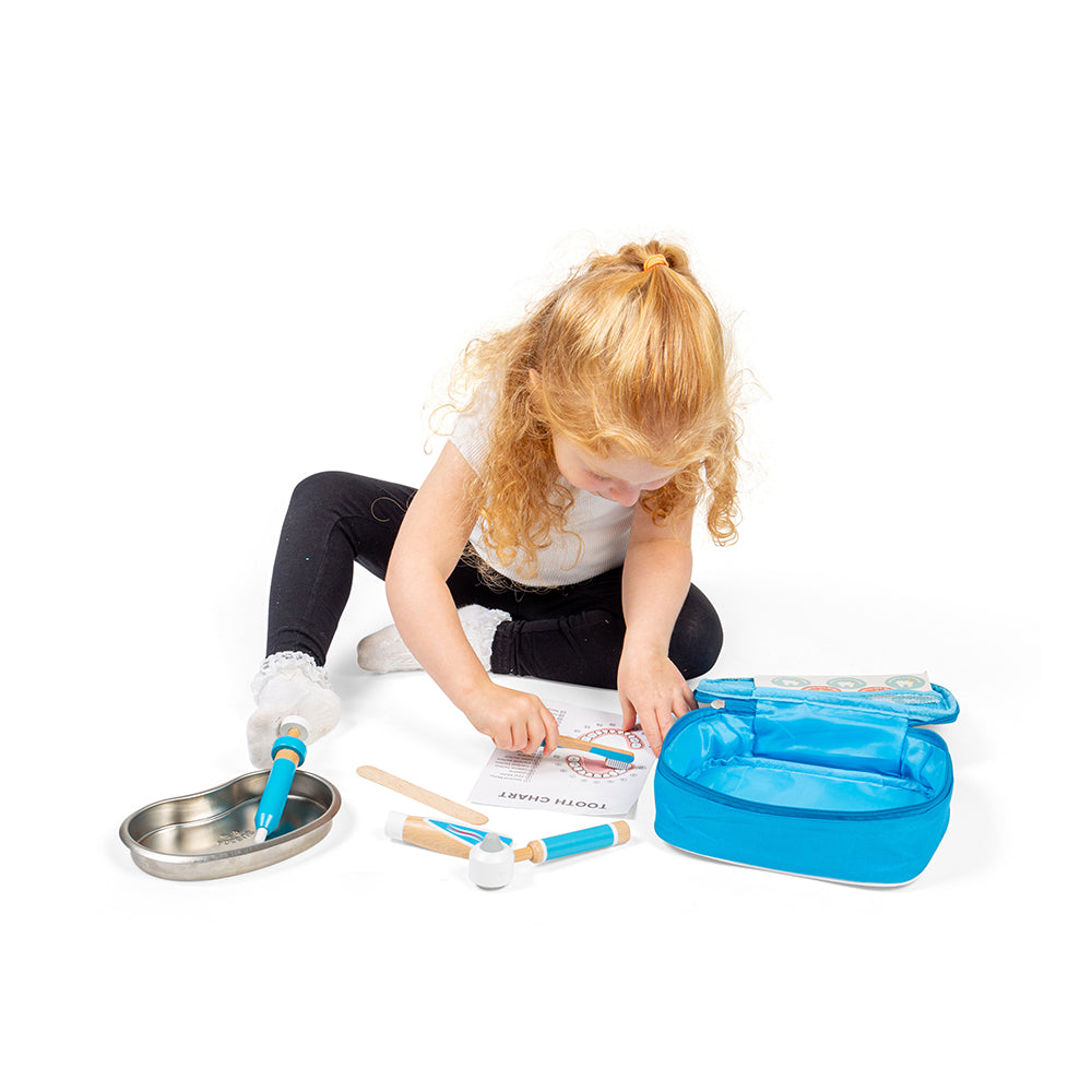 Big Jigs Wooden Dentist Play Set - Grace and Fox