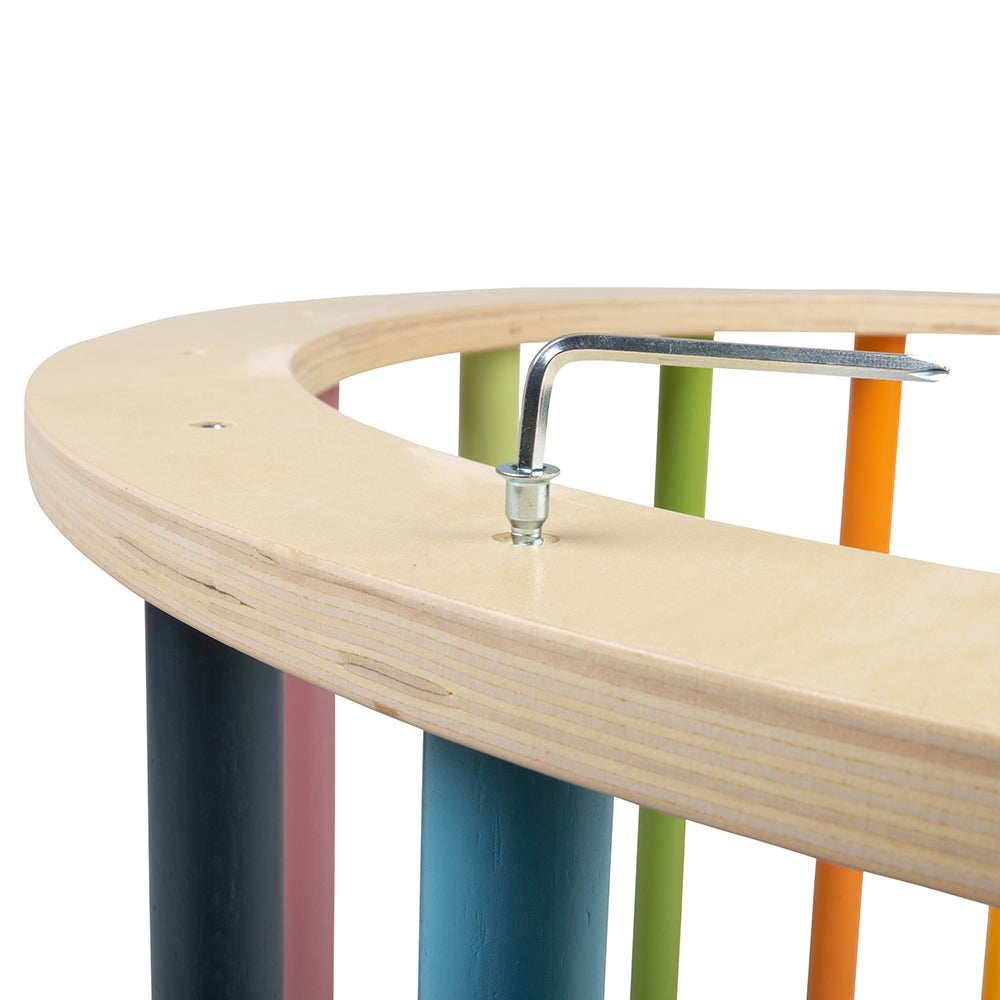 Bigjigs Wooden Montessori Arched Climbing Frame - Grace and Fox