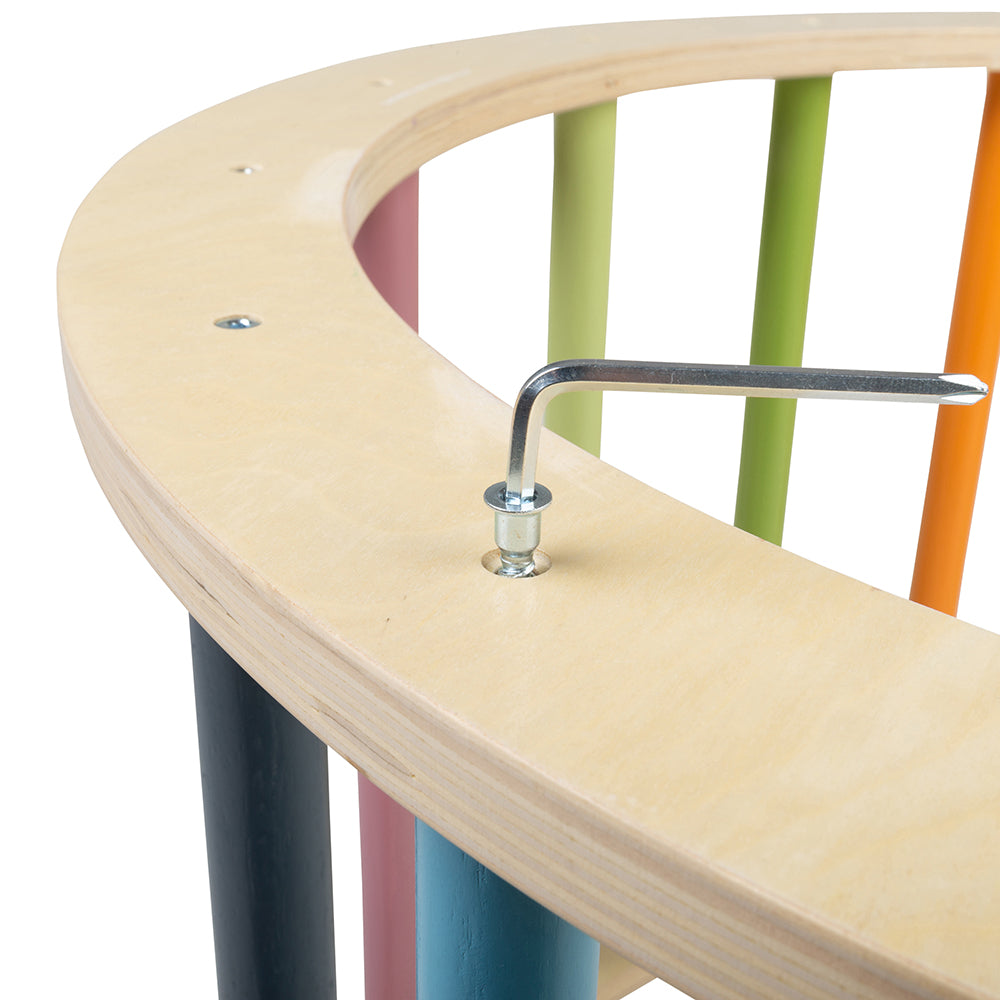 Bigjigs Wooden Montessori Arched Climbing Frame - Grace and Fox