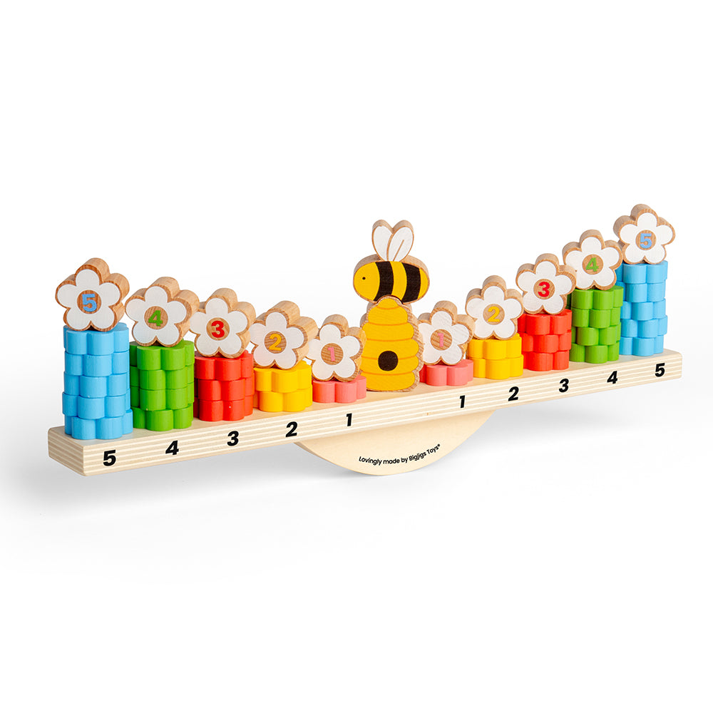Bigjigs Bee Balanced Wooden Game - Grace and Fox