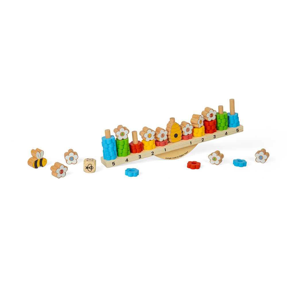 Bigjigs Bee Balanced Wooden Game - Grace and Fox