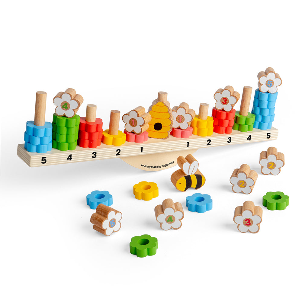 Bigjigs Bee Balanced Wooden Game - Grace and Fox