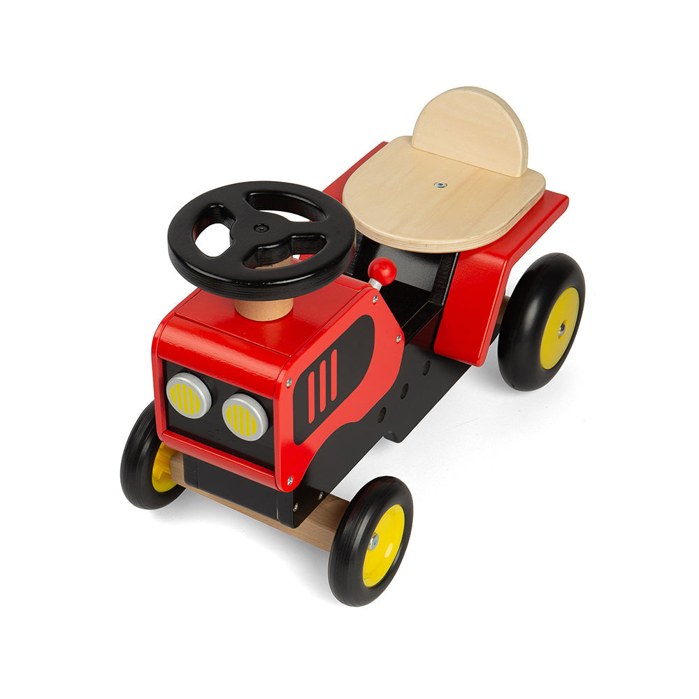 Bigjigs Ride on Wooden Tractor - Grace and Fox