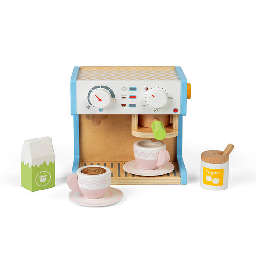 Bigjigs Wooden Coffee Maker Playset - Grace and Fox