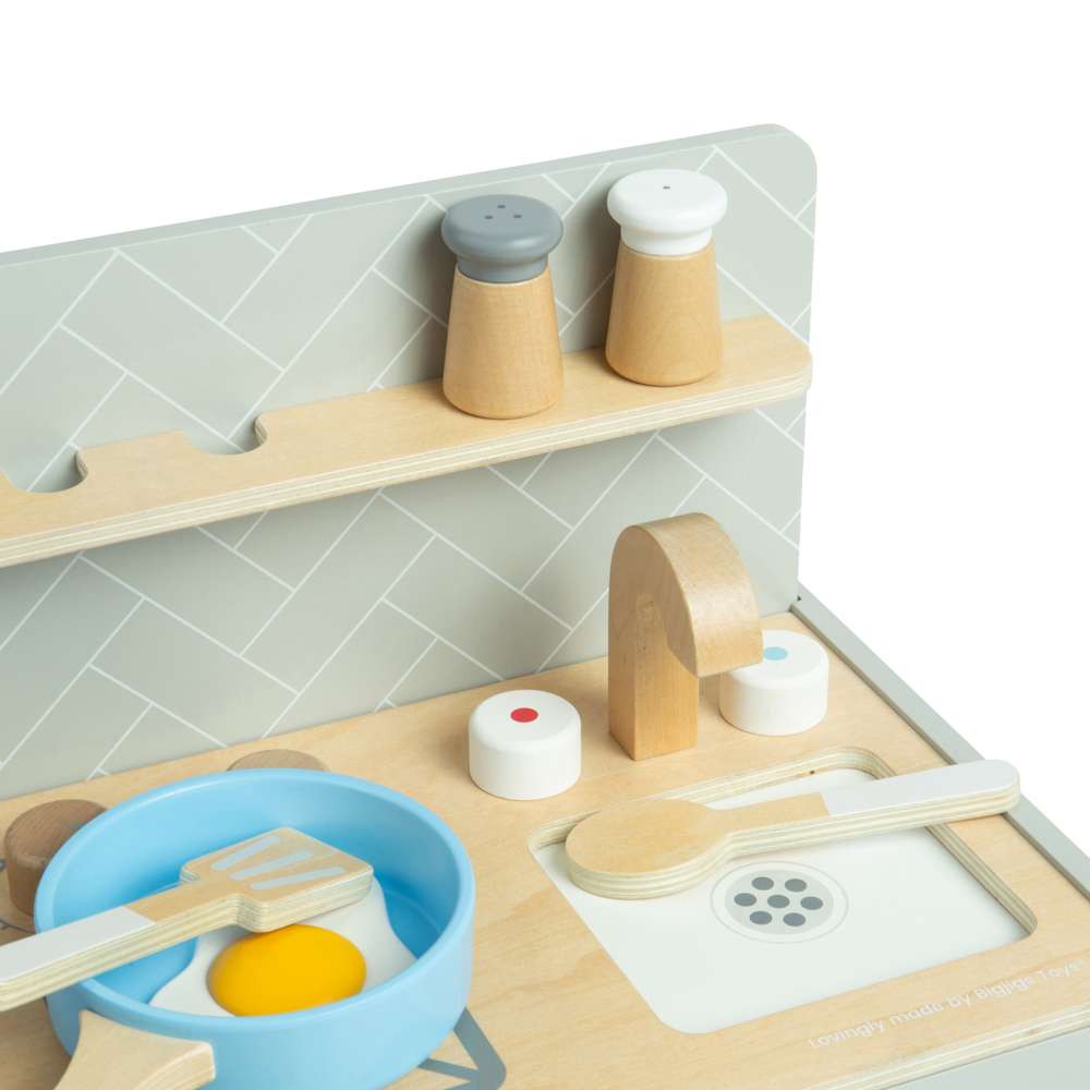 Bigjigs Tabletop Wooden Kitchen - Grace and Fox