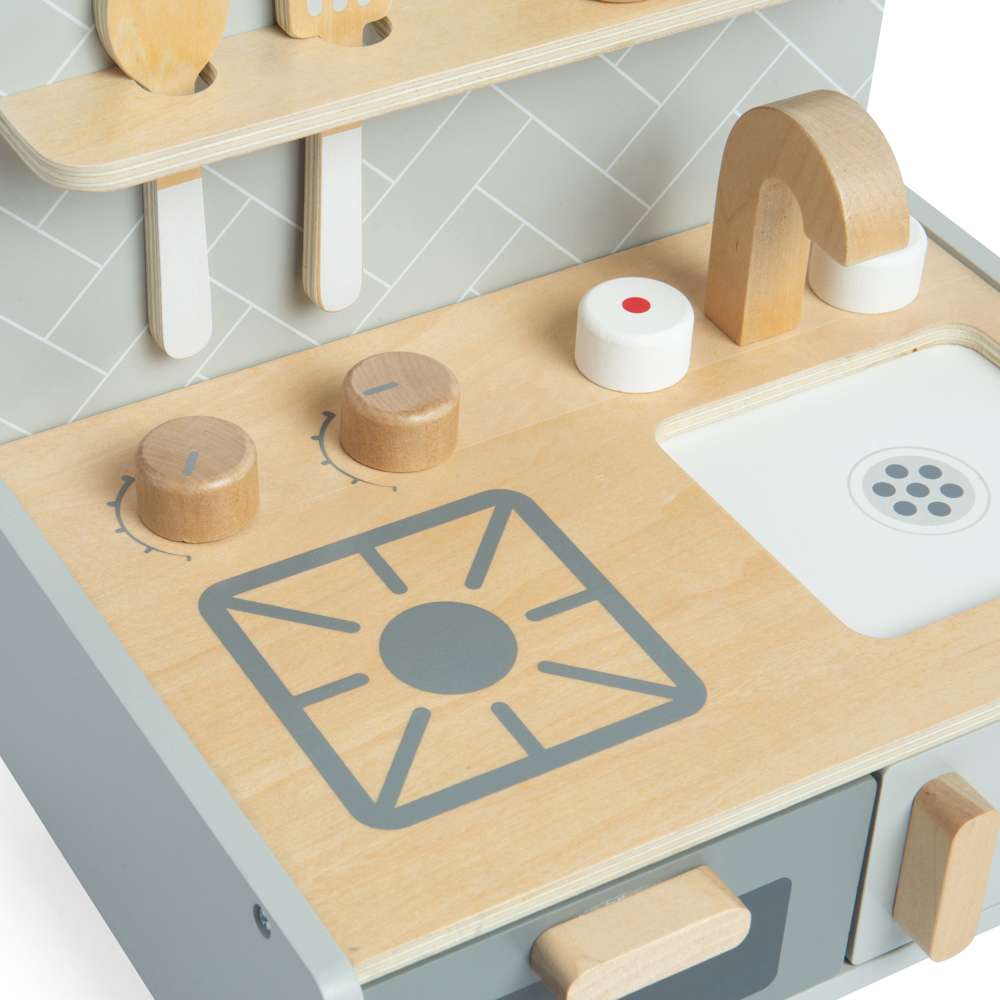 Bigjigs Tabletop Wooden Kitchen - Grace and Fox