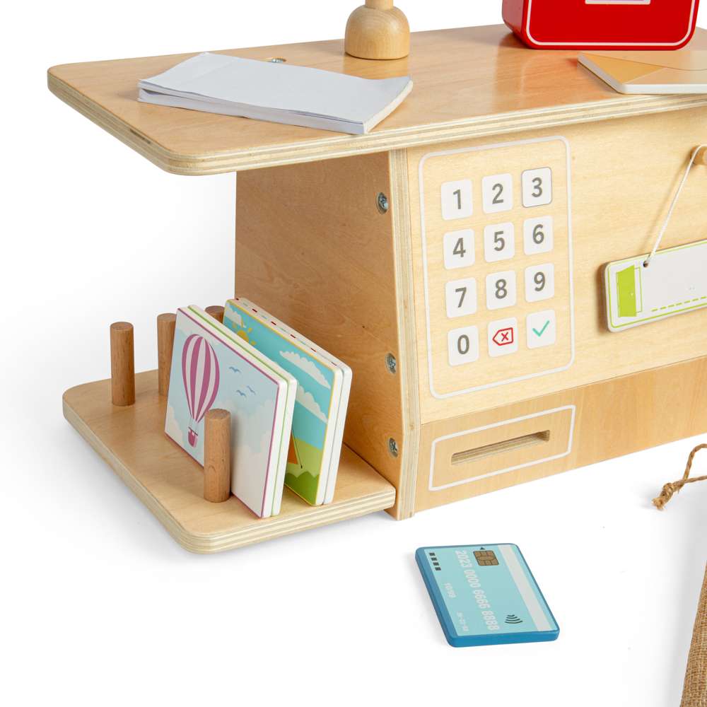 Bigjigs Toys Post Office Role Play Set - Grace and Fox